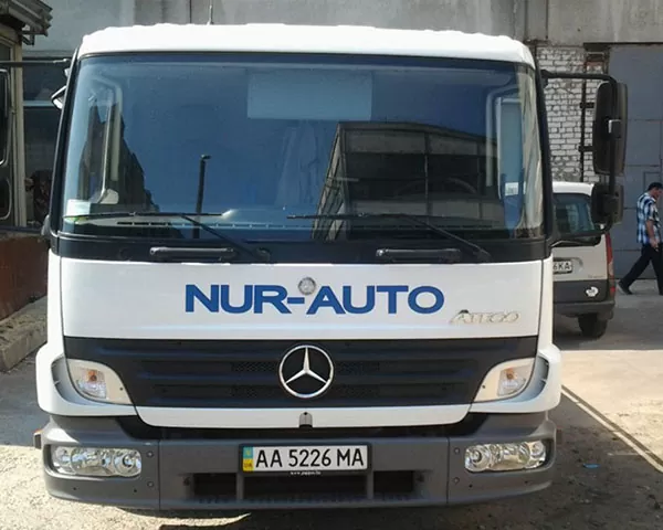 Брендування комерційного авто реклама зразок 3