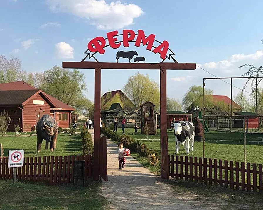 Зовнішня рекламна вивіска на будівлі зразок 17